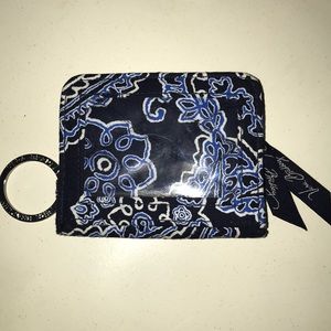 Vera Bradley keychain wallet